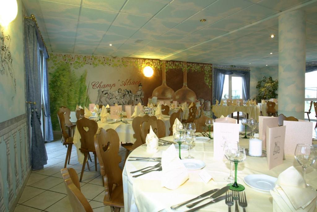 Hotel Restaurant Champ Alsace Агно Экстерьер фото