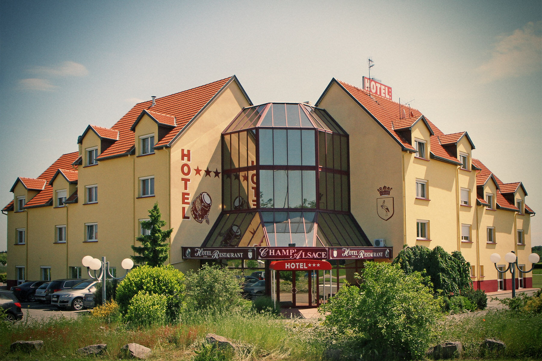 Hotel Restaurant Champ Alsace Агно Экстерьер фото